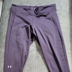 Under Armour Fleece lined purple leggings